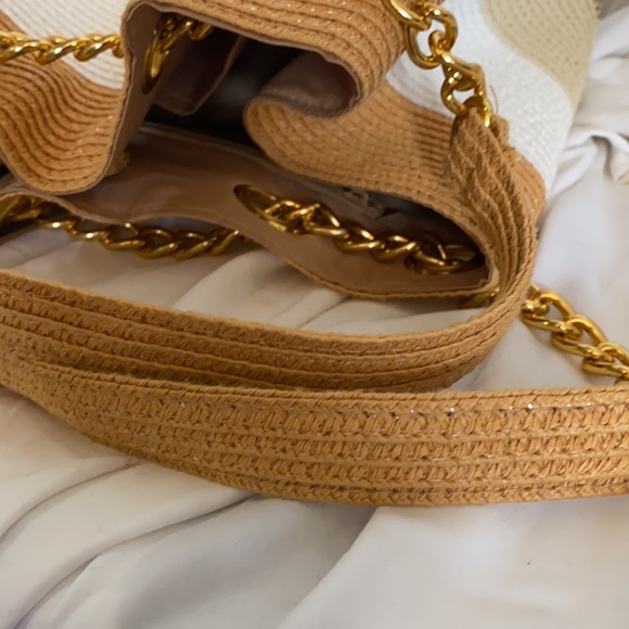 Straw metallic Handbag - Picture 10 of 13